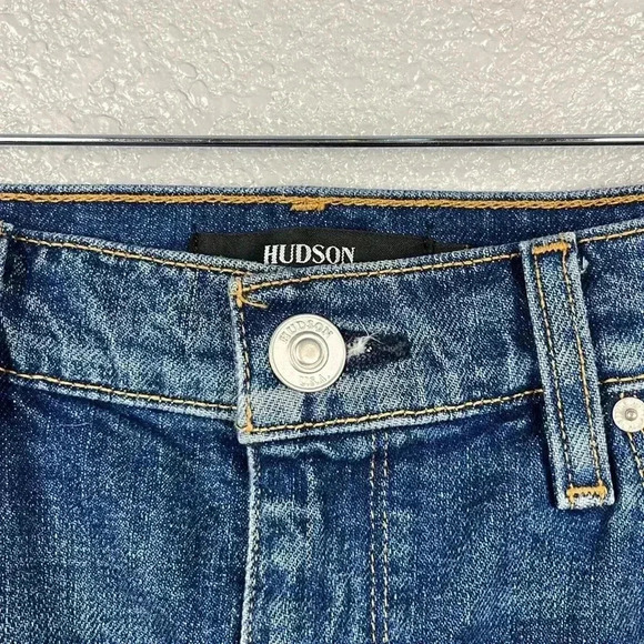 Hudson Jeans Viper Mini Skirt Studs Staples size 27 - Picture 4 of 7